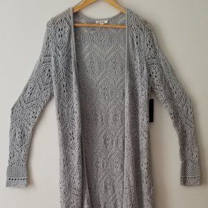 One Hart - Full Length Knit Cardigan